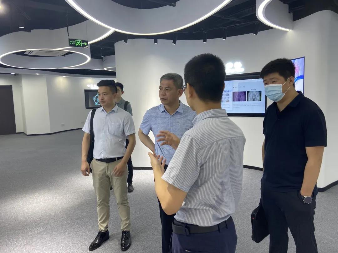 吉林省通化市科技局领导一行莅临谈球吧考察调研