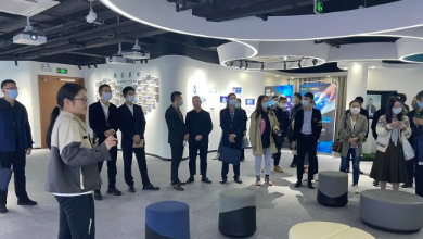 海宁市市委党校干部莅临谈球吧科技考察调研