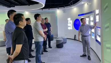 河北省秦皇岛市卫健委主任蒋玉洪一行莅临谈球吧科技考察调研