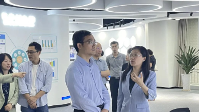 国家医保局办公室副主任付超奇一行莅临谈球吧科技考察调研