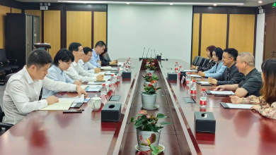 萧山经济技术开发区党工委书记、管委会主任许昌一行莅临谈球吧科技考察调研
