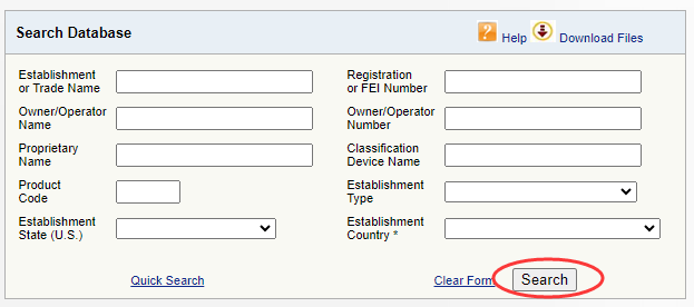 FDA注册号是什么?FDA注册号怎么查询?(图4) FDA注册号是什么?FDA注册号怎么查询?(图4)